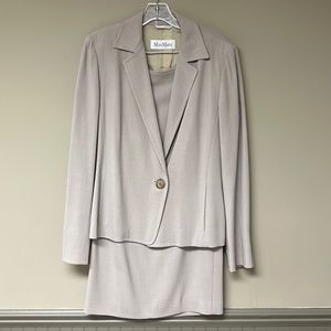 Vintage MaxMara Coordinating Skirt & Blazer